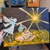 coffee fairy painting