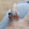 Sea Glass Inspired Ring