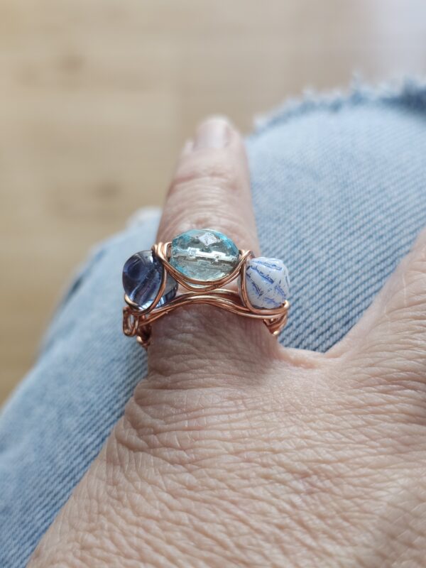 Sea Glass Inspired Ring
