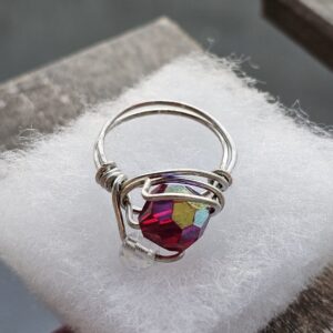 Schwarzkopf crystal red aurora borealis Ring