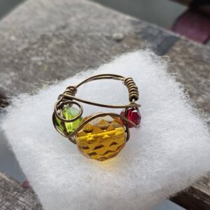 Fruity Crystals Ring