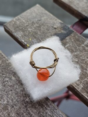 20260208_180220 Orange Globe Glass Ring
