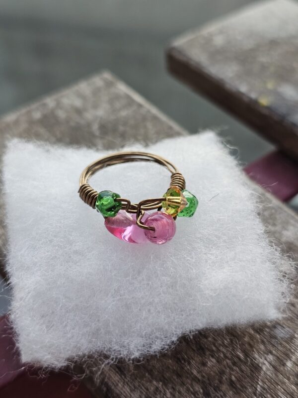 20260208_180530 Dainty Pink Flowers Ring