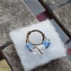 Cloud Blue Glass Ring