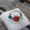 Carnelian Orb Ring