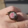 Ceramic Rose Ring