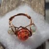 Gold Flaked Murano Ring