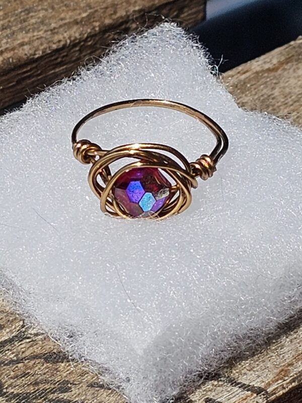 20260426_153722 Aurora Borealis Red Crystal Ring