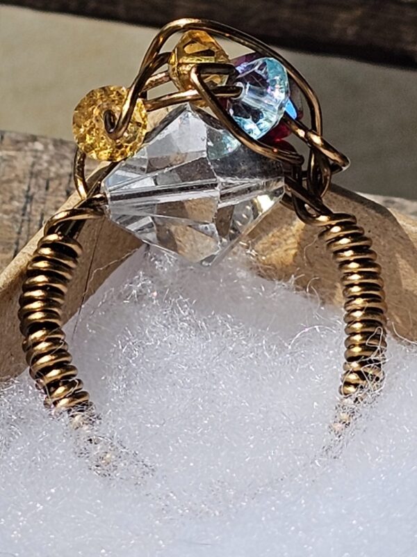 Red - Citrine Joy Ring