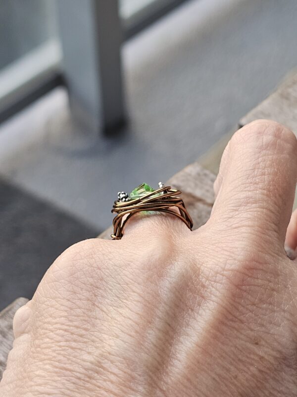 Victorian Tiny Green Jewel