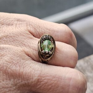 Victorian Tiny Green Jewel
