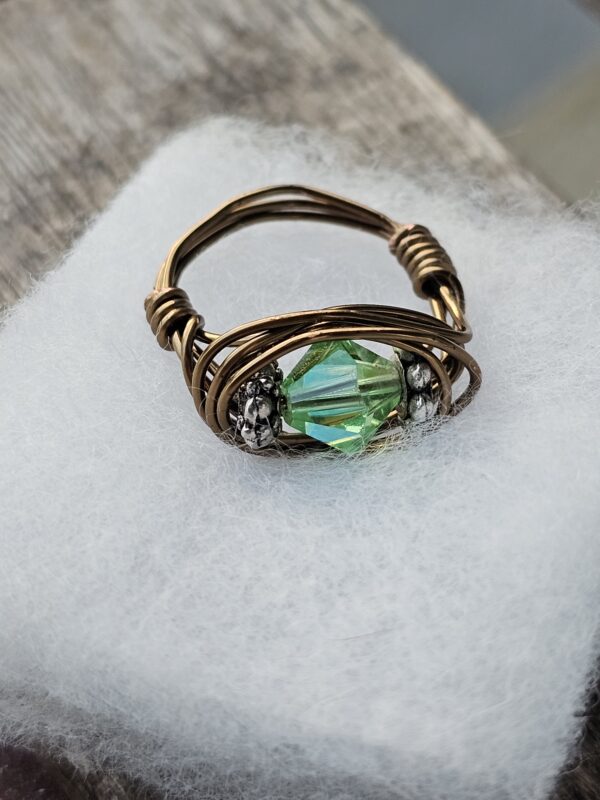 Victorian Tiny Green Jewel