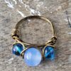 3 Blue Glass Balls