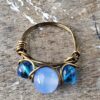 3 Blue Glass Balls
