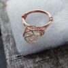 Magic Iridescent Glass Rainbow ring