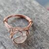 Magic Iridescent Glass Rainbow ring
