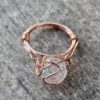 Magic Iridescent Glass Rainbow ring