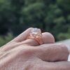 Magic Iridescent Glass Rainbow ring