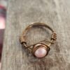 Pinkie Pearl Ring