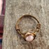 Pinkie Pearl Ring