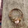 Pinkie Pearl Ring
