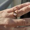Pinkie Pearl Ring