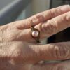 Pinkie Pearl Ring