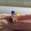 Multi Color Cocktail ring