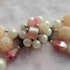 Pink Vintage Japan Bead Necklace