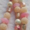 Pink Vintage Japan Bead Necklace