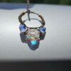 Vintage beads in a wire wrapped Ring size 11.5 handmade