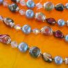 Vintage Japan Iridescent Bead Necklace
