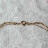 Vintage Gold-Tone Floral Pendant Necklace