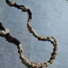 Vintage Shell and Wood Bead Necklace