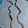 Vintage Shell and Wood Bead Necklace