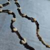 Vintage Shell and Wood Bead Necklace
