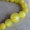 p1-196.jpg Vintage Lucite Yellow Bead Necklace