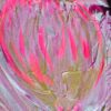 Local Artist Pink Flower Framed 8x10 Original Framed Painting Orlando