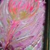 Local Artist Pink Flower Framed 8x10 Original Framed Painting Orlando
