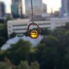 Handmade Wire Wrapped Vintage citrine Crystal Pendant Necklace