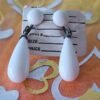 p1-320.jpg Vintage White Milk Glass Teardrop Screw-Back Earrings