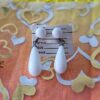 p1-324.jpg Vintage White Milk Glass Teardrop Screw-Back Earrings