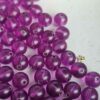 p1-342.jpg Purple Round Beads Vintage stock