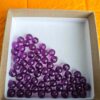 p1-343.jpg Purple Round Beads Vintage stock