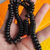 Black Disc Bead Strand