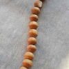 Natural Wood and Bodhi Seed Beaded Necklace