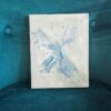 Local artist original angel abstract 8x10 painting by Kerry Love