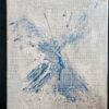 Local artist original angel abstract 8x10 painting by Kerry Love