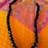 p1-650.jpg Check out the brass chain on this JET Black Vintage Faceted Bead Necklace!