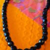 p1-654.jpg Check out the brass chain on this JET Black Vintage Faceted Bead Necklace!